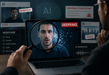 Cum identifici conținut înșelător generat sau manipulat cu AI în online